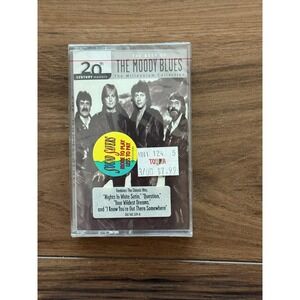 Vintage Moody Blues Cassette 20th Century Masters Best Of Rock Prog 2000 Album